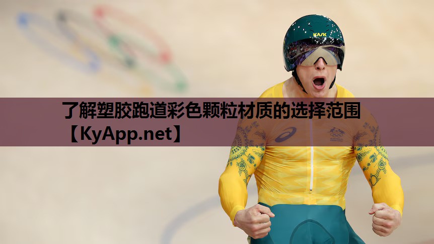 了解塑胶跑道彩色颗粒材质的选择范围