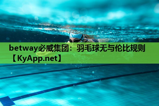 betway必威集团:羽毛球无与伦比规则