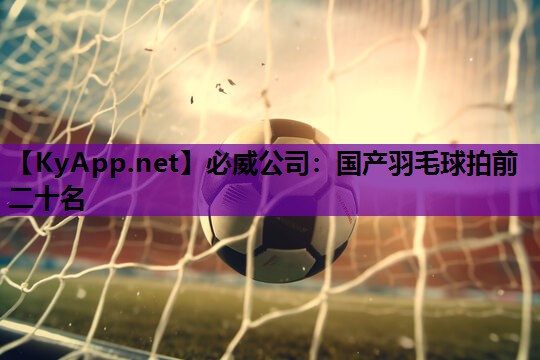 必威公司：国产羽毛球拍前二十名