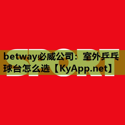 betway必威公司:室外乒乓球台怎么选