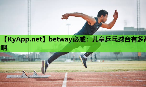 儿童乒乓球台有多高啊