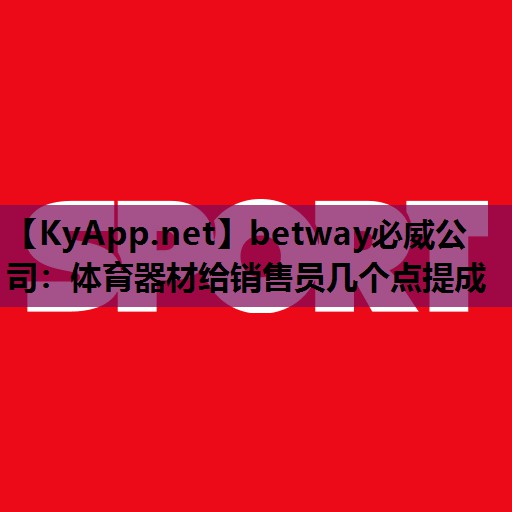 体育器材给销售员几个点提成