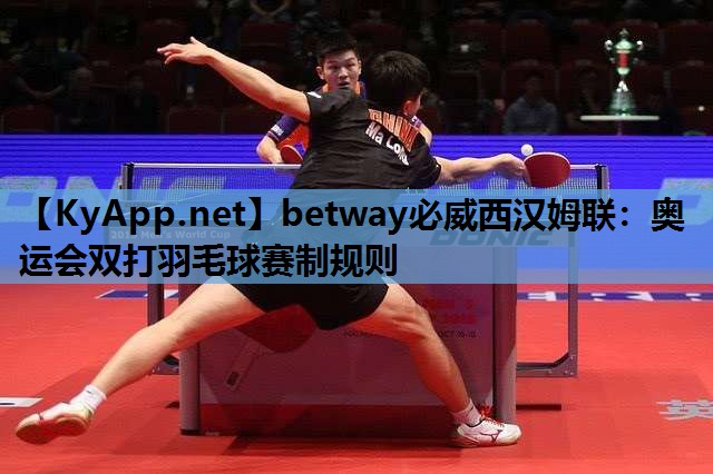 奥运会双打羽毛球赛制规则